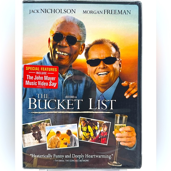 New. Factory Sealed The Bucket List DVD - Picture 1 of 4